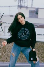 Black Heron Hoodie